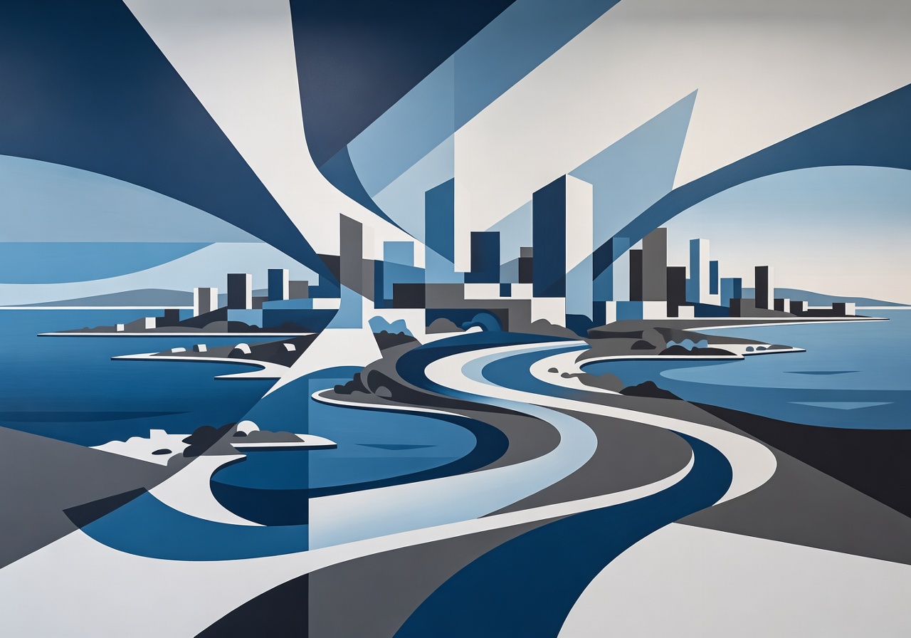 Crewcornr Helsinki Office Abstract Graphic